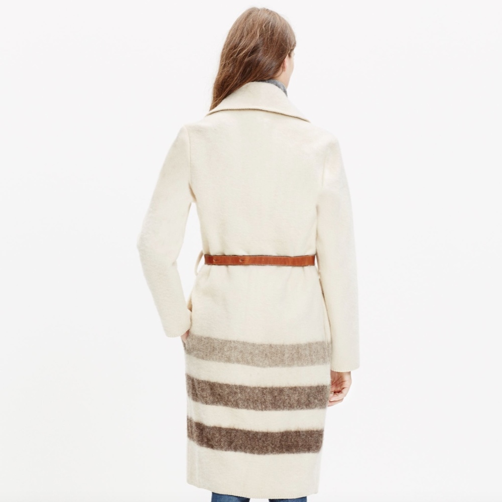 Woolrich Madewell Doubleweave Coat - Picture 2 of 8